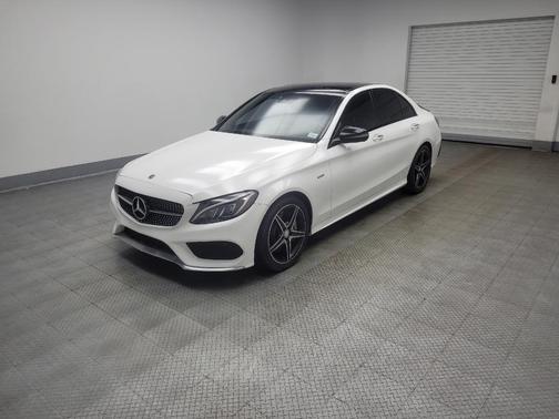 White 2016 Mercedes-Benz C-Class 4MATIC