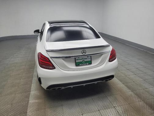 White 2016 Mercedes-Benz C-Class 4MATIC