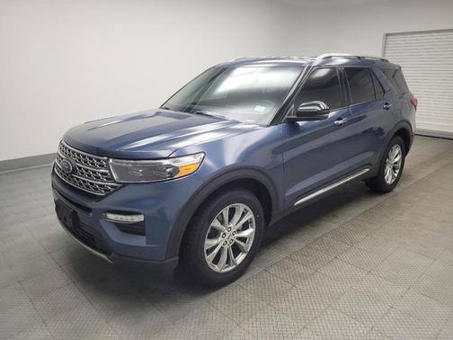 Blue Metallic 2020 Ford Explorer Limited
