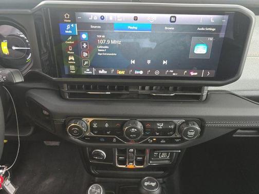 Black Clearcoat 2025 Jeep Wrangler 4xe Sahara