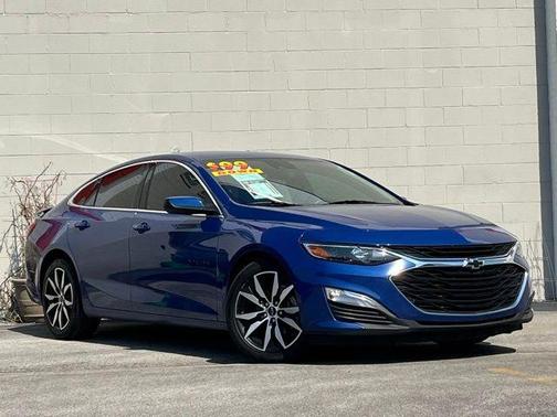 Riverside Blue Metallic 2023 Chevrolet Malibu RS