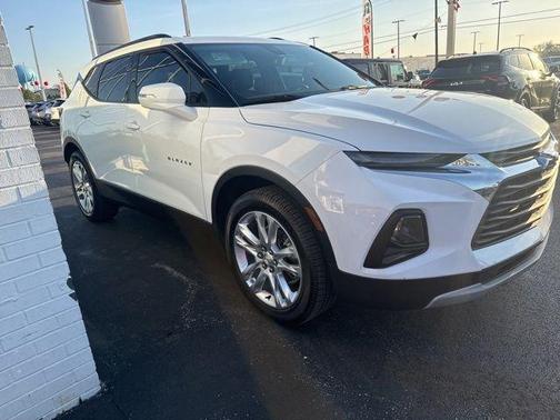 Summit White 2022 Chevrolet Blazer 3LT