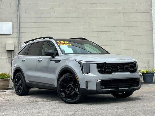 Wolf Gray 2024 Kia Sorento SX Prestige