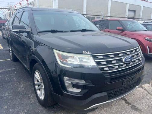 Shadow Black 2017 Ford Explorer XLT