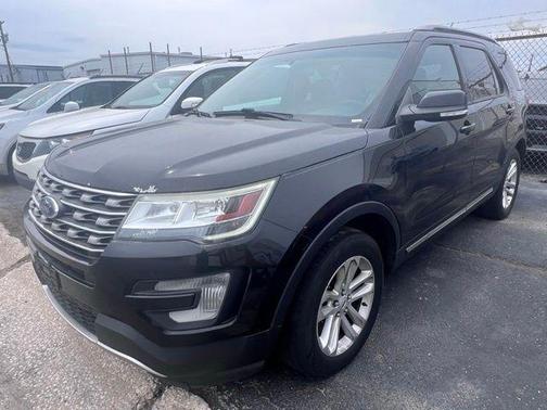 Shadow Black 2017 Ford Explorer XLT