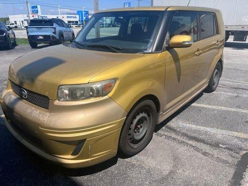 Yellow 2008 Scion xB