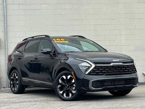 Ebony Black 2023 Kia Sportage X-Line