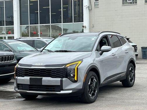 Wolf Gray 2026 Kia Sportage Hybrid EX