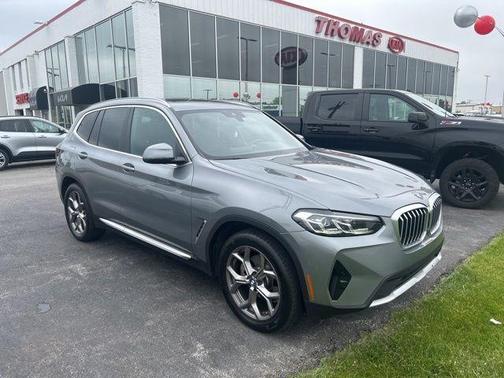 Gray Metallic 2024 BMW X3 sDrive30i