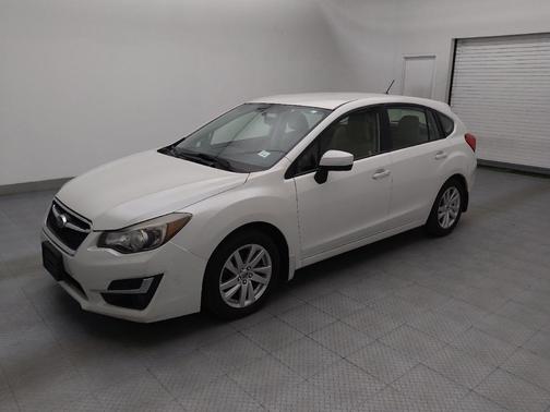 Crystal White Pearl 2015 Subaru Impreza 2.0i Premium