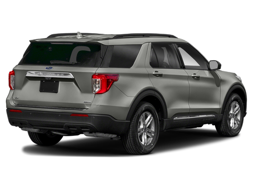 Iconic Silver Metallic 2020 Ford Explorer XLT