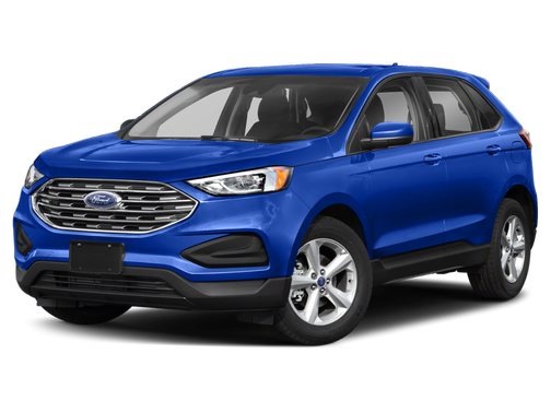 Atlas Blue Metallic 2020 Ford Edge SE