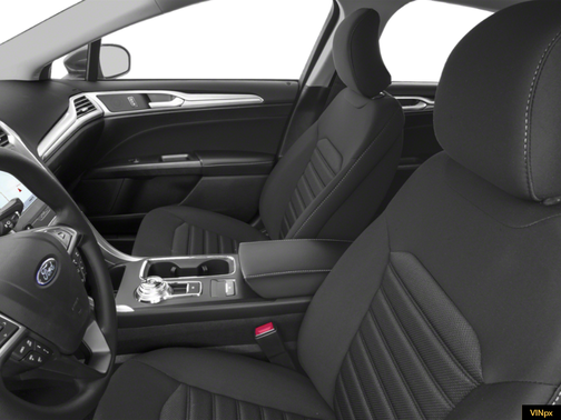 White Gold Metallic 2019 Ford Fusion SE