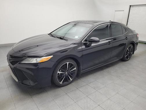 Midnight Black Metallic 2020 Toyota Camry XSE
