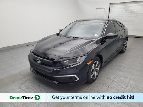 Crystal Black Pearl 2019 Honda Civic LX