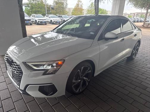 Glacier White Metallic 2022 Audi A3 Premium Plus