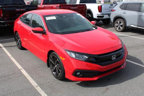 Rallye Red 2021 Honda Civic Sport