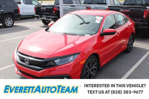 Rallye Red 2021 Honda Civic Sport