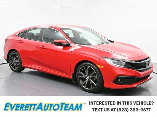 Rallye Red 2021 Honda Civic Sport