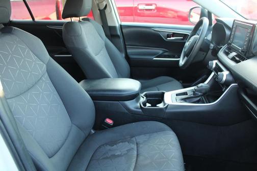 Super White 2021 Toyota RAV4 XLE