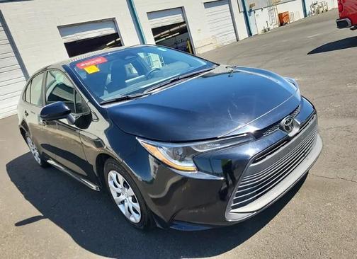 Midnight Black Metallic 2023 Toyota Corolla LE