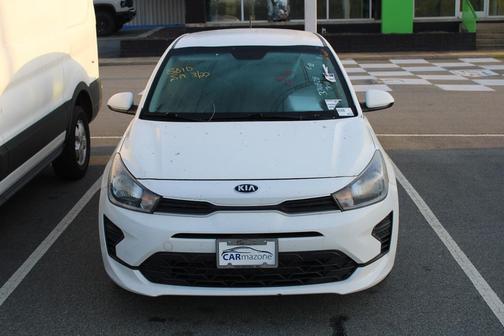 Clear White 2021 Kia Rio S