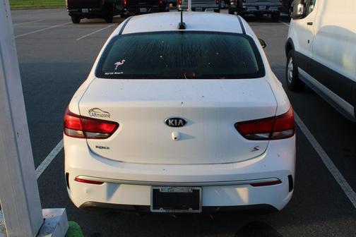 Clear White 2021 Kia Rio S
