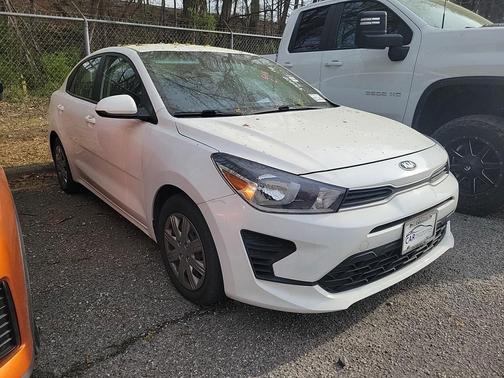 Clear White 2021 Kia Rio S