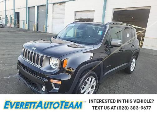 Black Clearcoat 2021 Jeep Renegade Limited