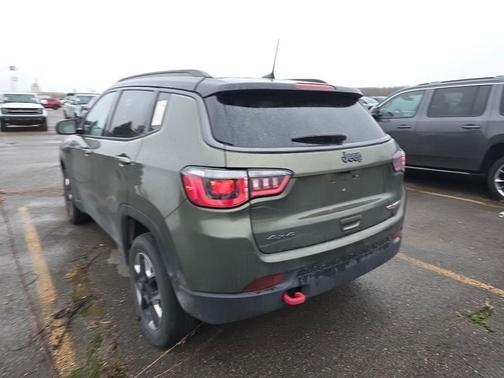 Olive Green Pearlcoat 2018 Jeep Compass Trailhawk
