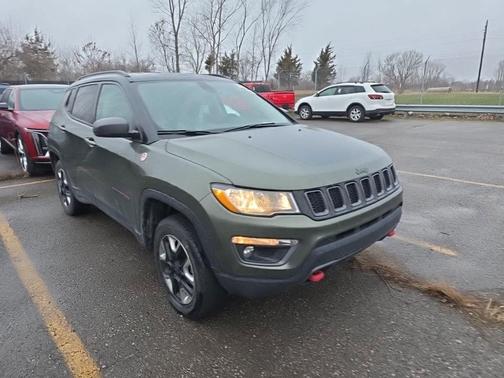 Olive Green Pearlcoat 2018 Jeep Compass Trailhawk