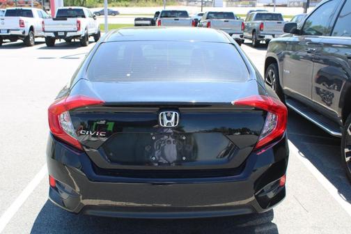 Crystal Black Pearl 2018 Honda Civic LX