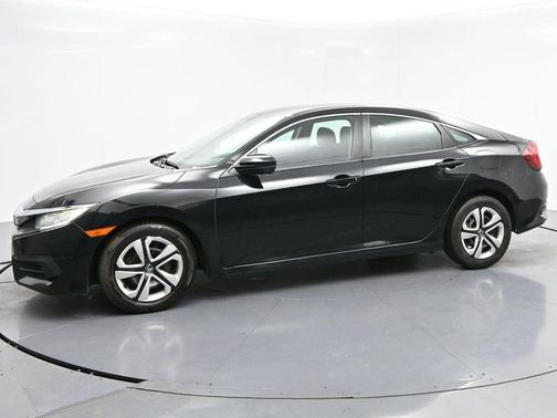 Crystal Black Pearl 2018 Honda Civic LX