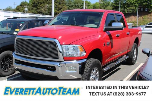 Flame Red Clearcoat 2010 Dodge Ram 2500 SLT
