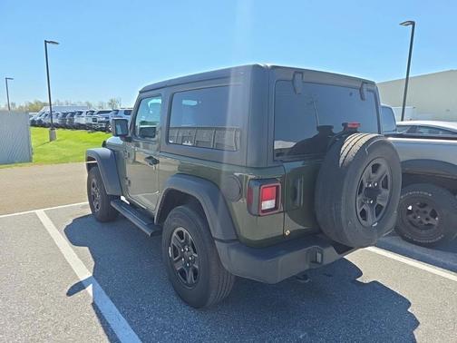 Sarge Green Clearcoat 2023 Jeep Wrangler Sport