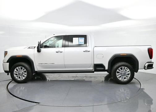 White Frost Tricoat 2022 GMC Sierra 3500 Denali