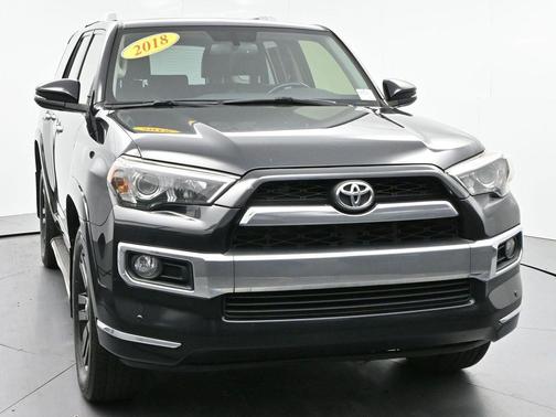 Midnight Black Metallic 2018 Toyota 4Runner Limited