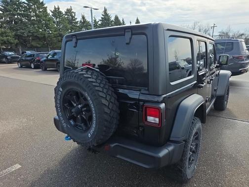 Black Clearcoat 2023 Jeep Wrangler 4xe Willys