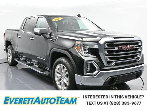Onyx Black 2021 GMC Sierra 1500 SLT