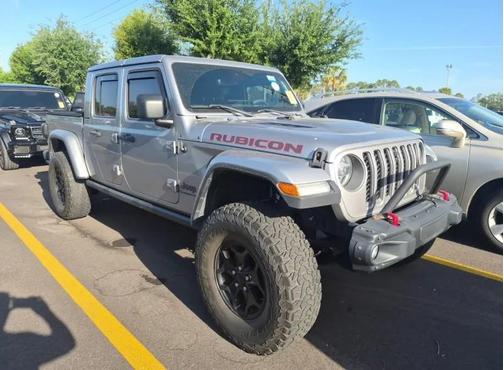 Billet Silver Metallic Clearcoat 2020 Jeep Gladiator Rubicon