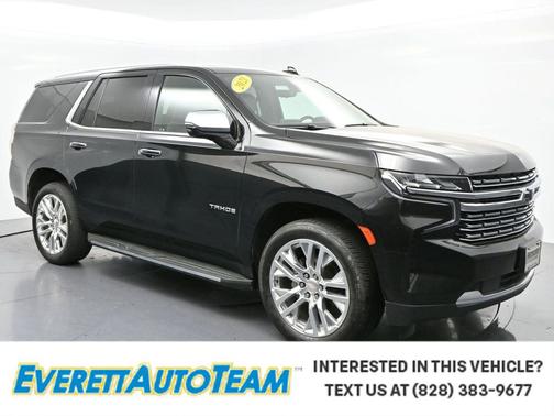 Black 2021 Chevrolet Tahoe Premier