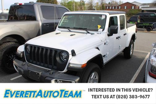 Bright White Clearcoat 2022 Jeep Gladiator Sport S