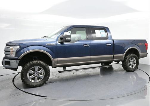 Blue Jeans Metallic 2018 Ford F-150 Lariat