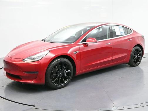 Red Multi-Coat 2018 Tesla Model 3 Long Range
