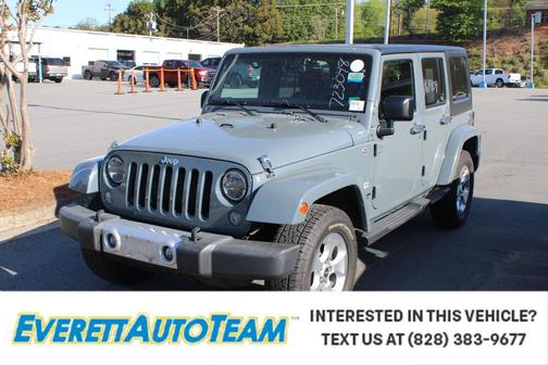 2015 Jeep Wrangler Unlimited Sahara