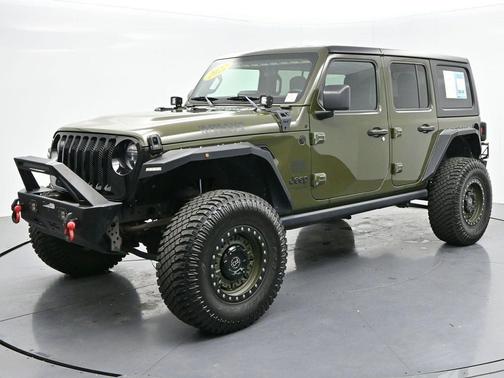 Sarge Green Clearcoat 2022 Jeep Wrangler Willys
