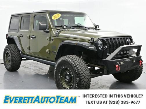 Sarge Green Clearcoat 2022 Jeep Wrangler Willys