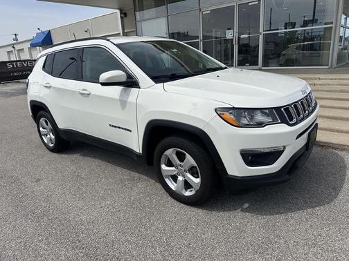 White Clearcoat 2020 Jeep Compass Latitude