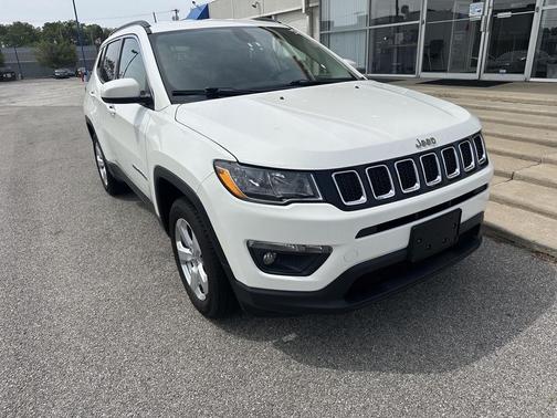 White Clearcoat 2020 Jeep Compass Latitude