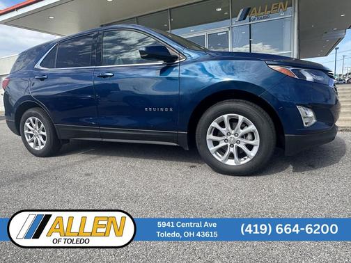 Pacific Blue Metallic 2020 Chevrolet Equinox 1LT